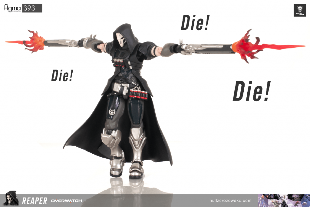 Review figma 393 Reaper Overwatch - nullzerozewake