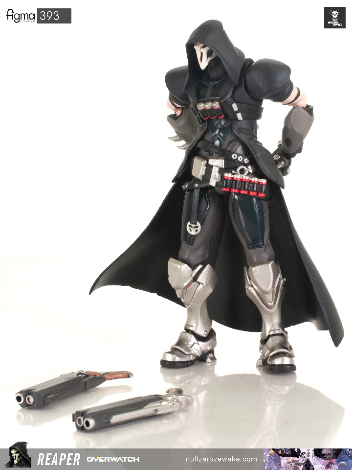 Statuetta Good Smile Figma Reaper Overwatch 16,5 Cm – Action Figure Snodabile Con Accessori